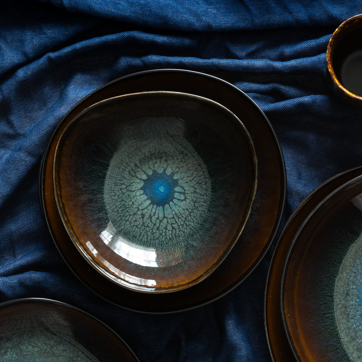 Set boluri 4 buc. | Elements Amber Eye Organic