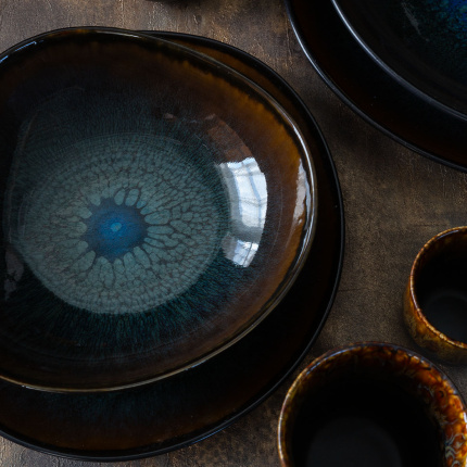 Set boluri 4 buc. | Elements Amber Eye Organic
