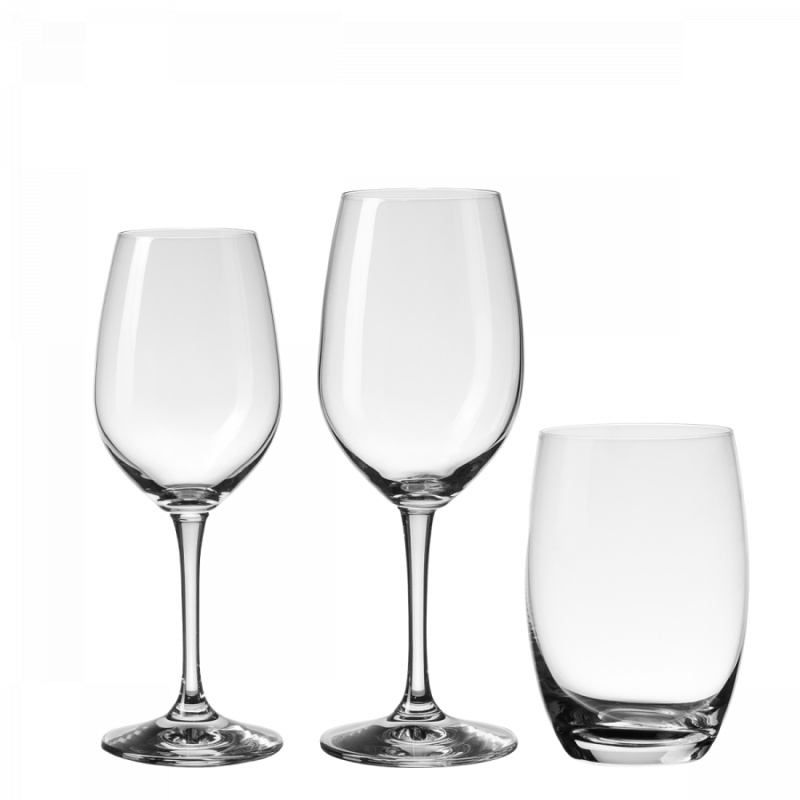 Set de pahare pentru casă 12 buc. - BASIC Glas Lunasol