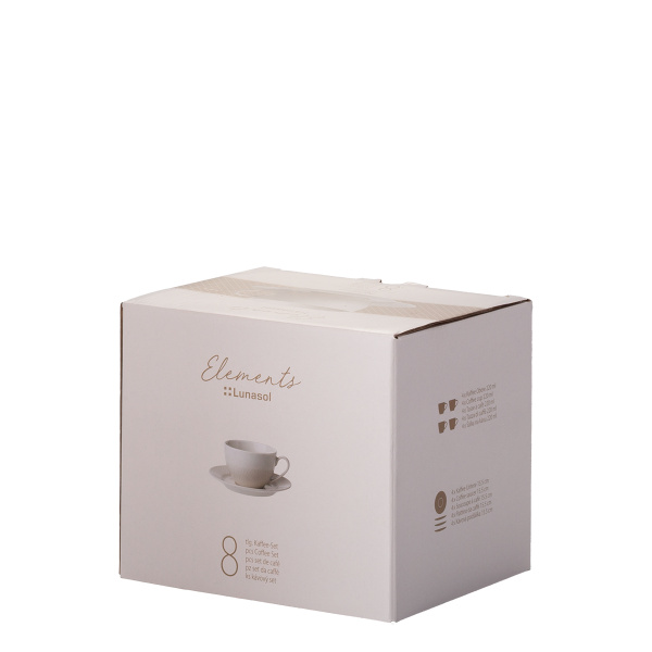 Set de cafea 8 piese | Elements North Structure