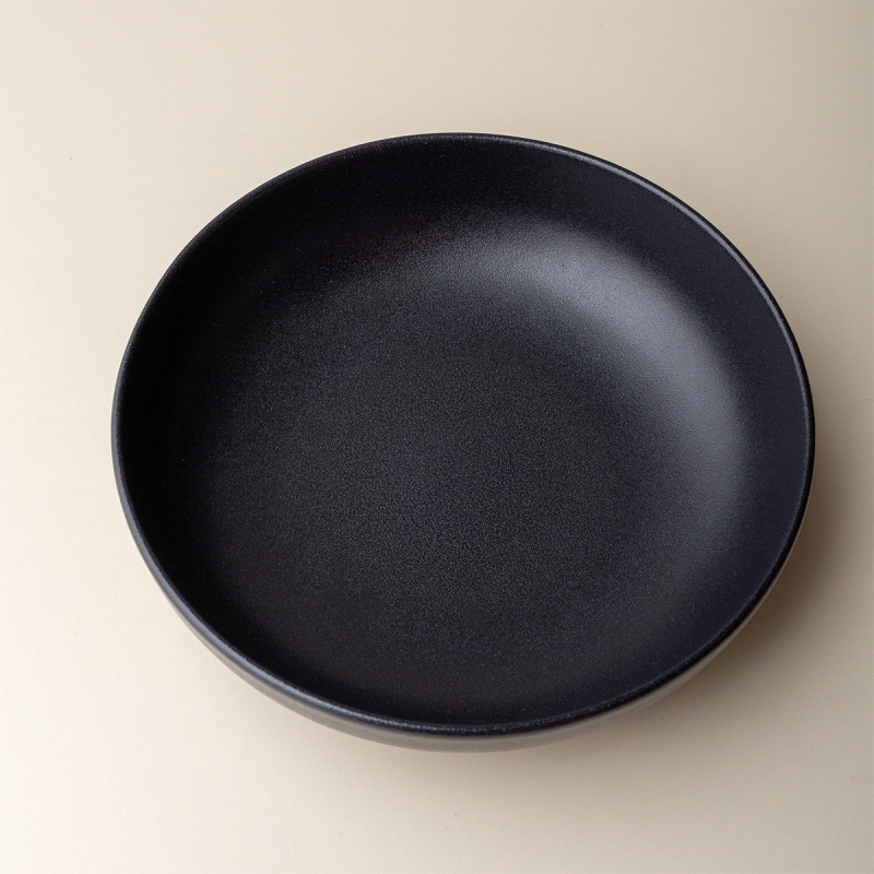 Farfurie adâncă U-Coupe 21 cm - Basic black mat