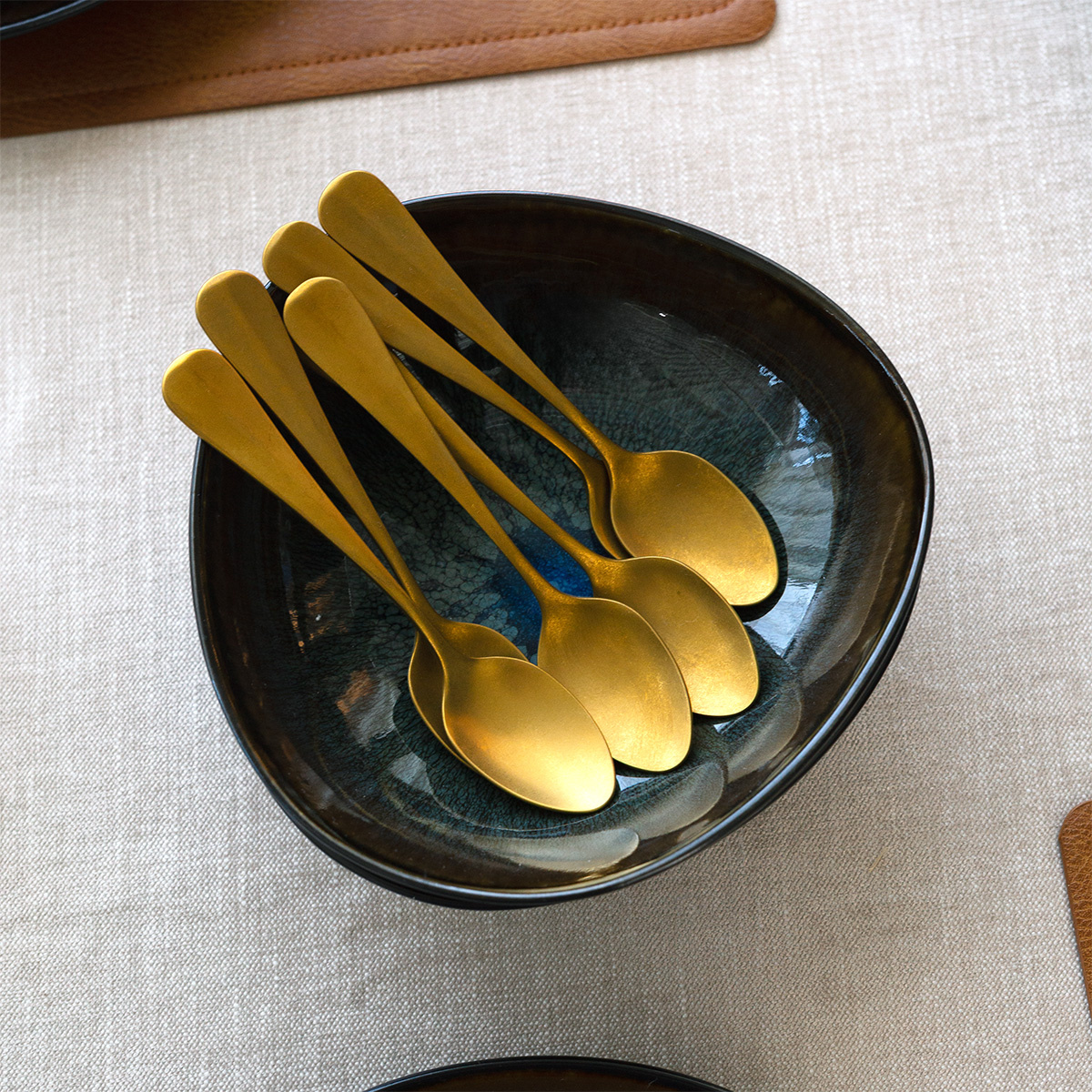 Set tacâmuri 24 buc. - Baguette Vintage PVD Gold