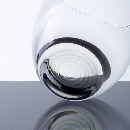 Pahar Tumbler 460 ml cu bază verde | Optima Glas