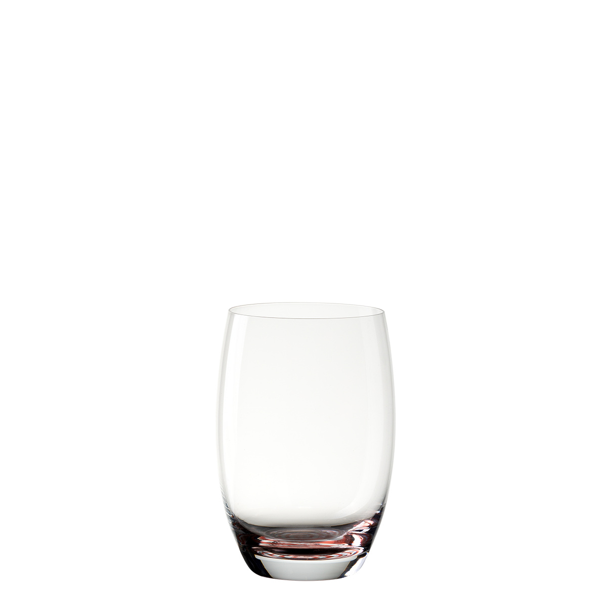 Pahar Tumbler 460 ml cu bază roșie | Optima Glas