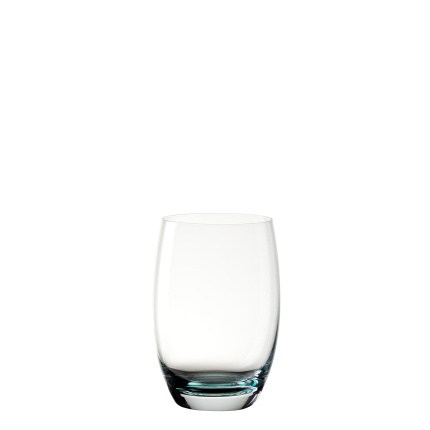 Pahar Tumbler 460 ml cu bază turcoaz | Optima Glas
