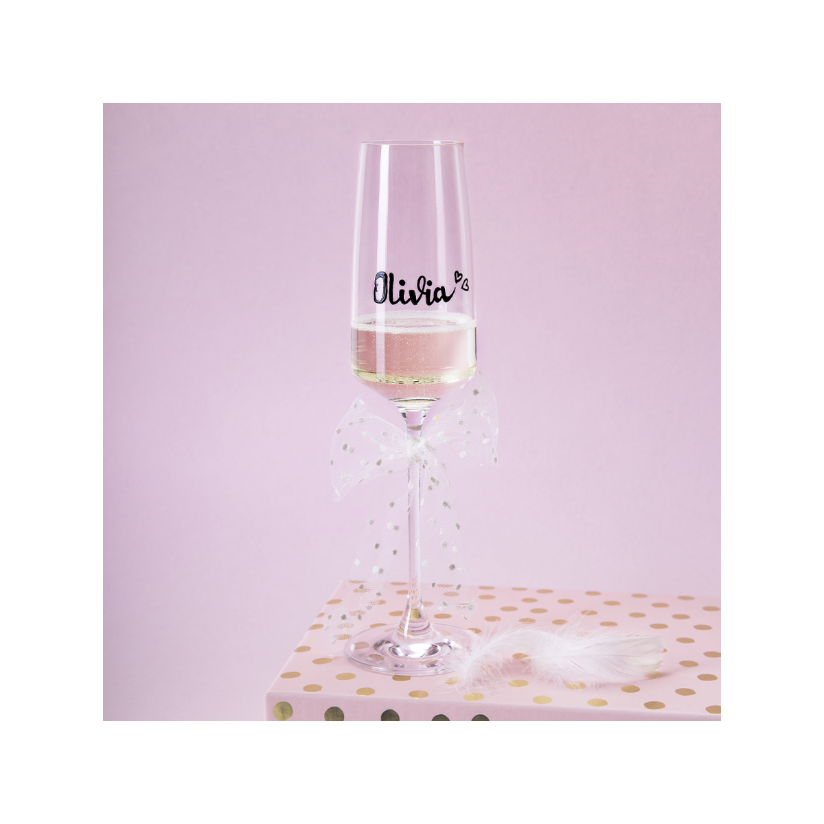 Pahar de șampanie 250 ml - 21st Glas Lunasol