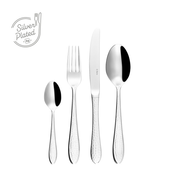 Set desert argintat 24 piese | Queen Sola