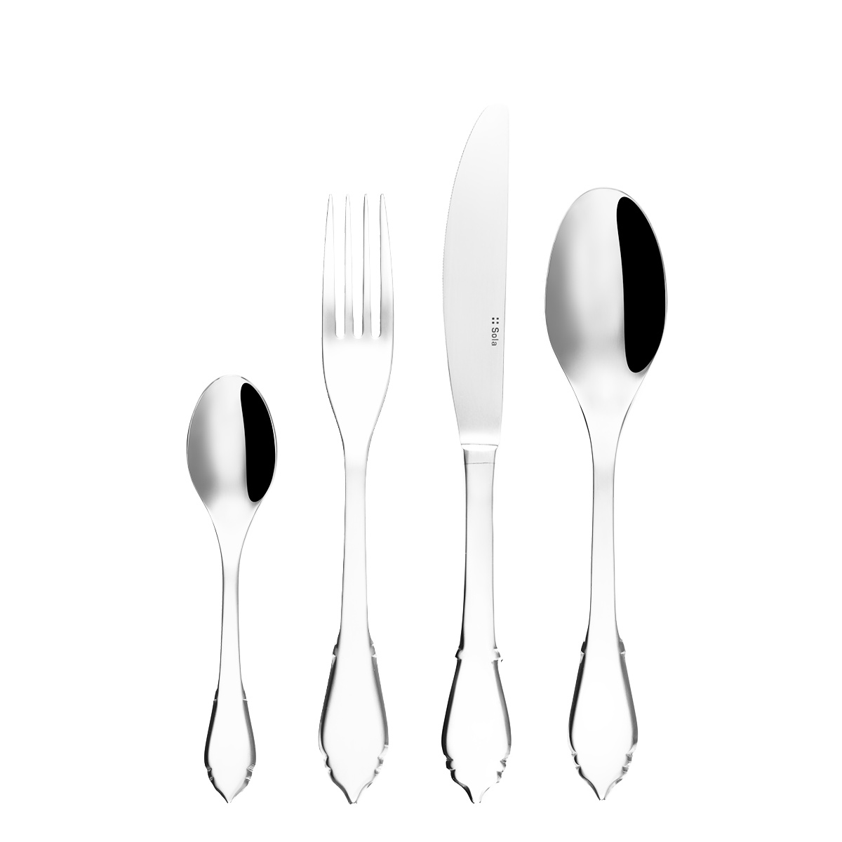 Set desert argintat 24 piese | 7th Generation Duke