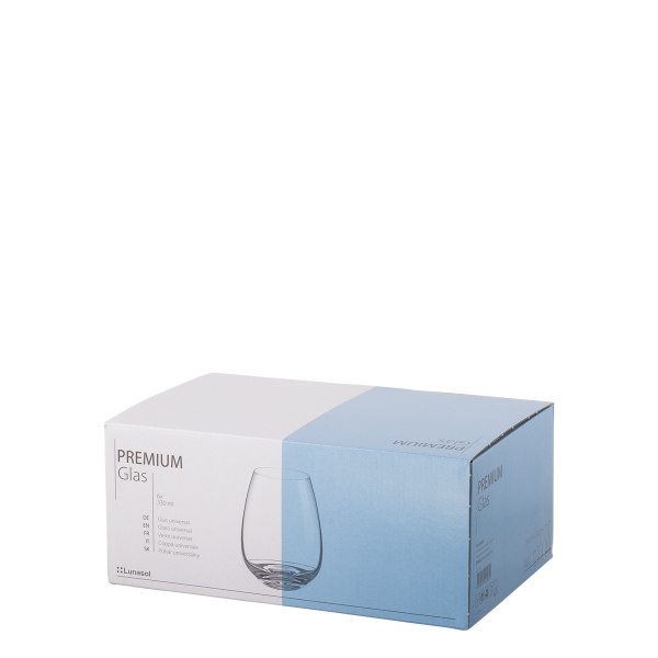 Pahare Tumbler 330 ml set 6 buc. - Premium Glas Crystal