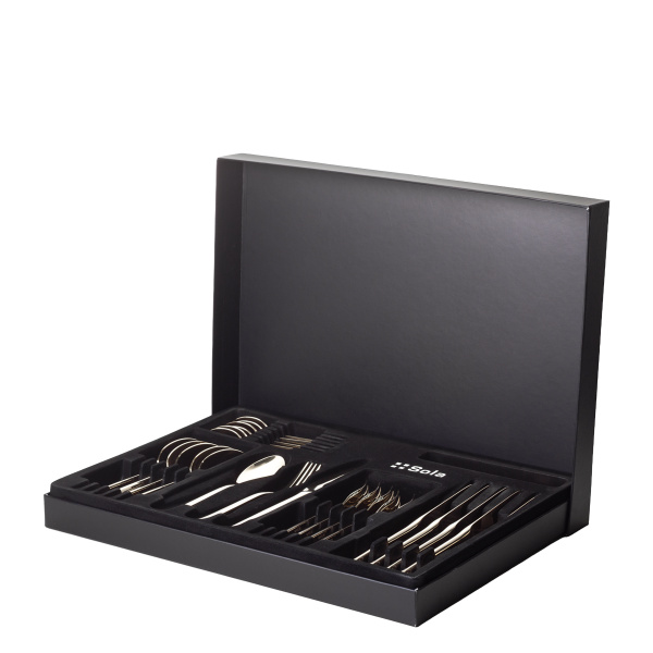 Set desert argintat 24 piese | Faro Sola
