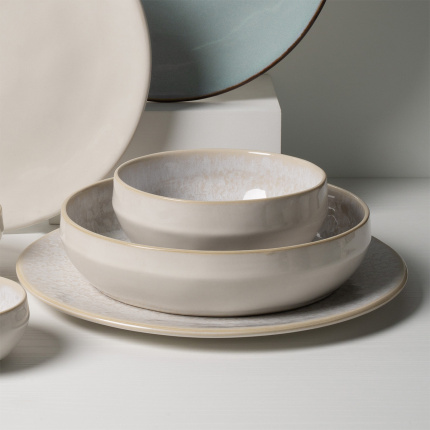Set farfurii ceramice 18 piese - Gaya Elements Lumina North