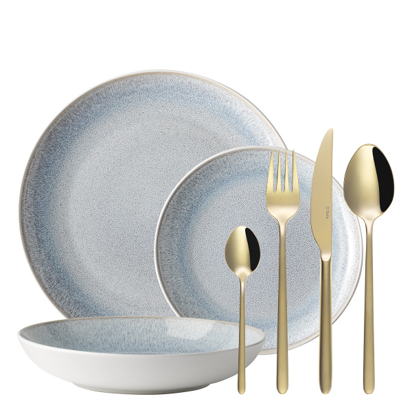 Set de veselă pentru începători 32 piese | Elements Glacial Ice