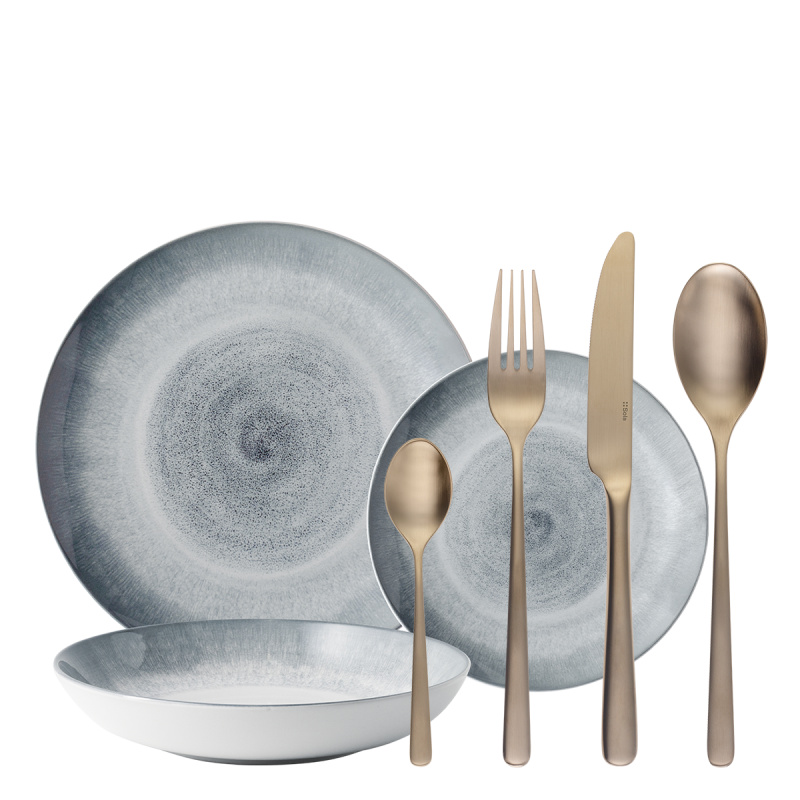 Set de veselă pentru începători 28 piese | Elements Vulcano