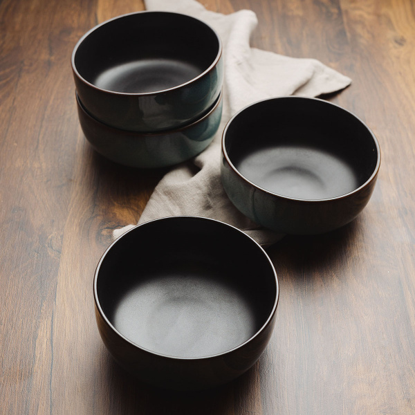Set boluri ceramice 4 buc. – Elements Night