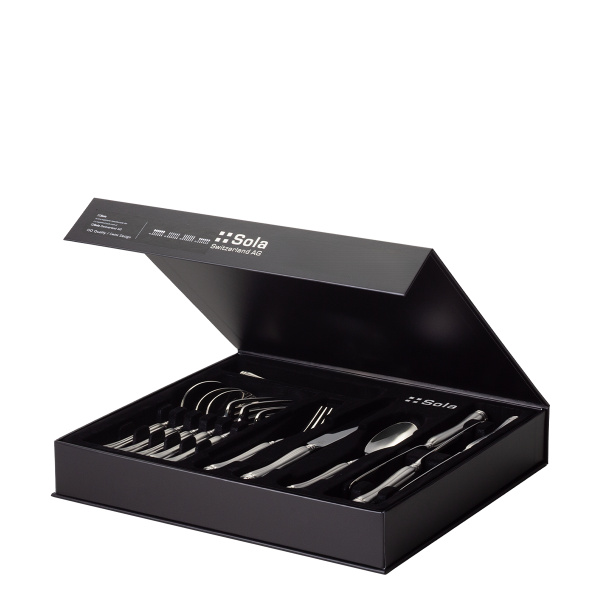 Set tacâmuri 16 piese | Kreta Quarz Platinum Line