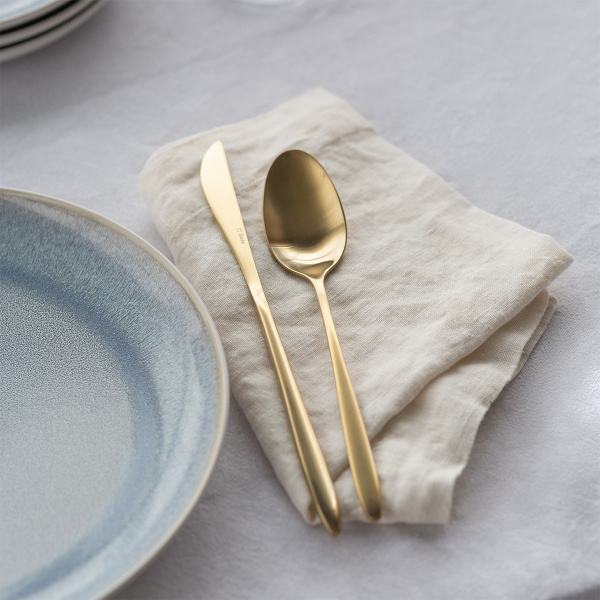 Set tacâmuri 16 piese Vivo champagne | Sola
