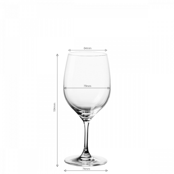Pahare pentru vin alb 310 ml set 4 buc. - Anno Glas Lunasol META Glass