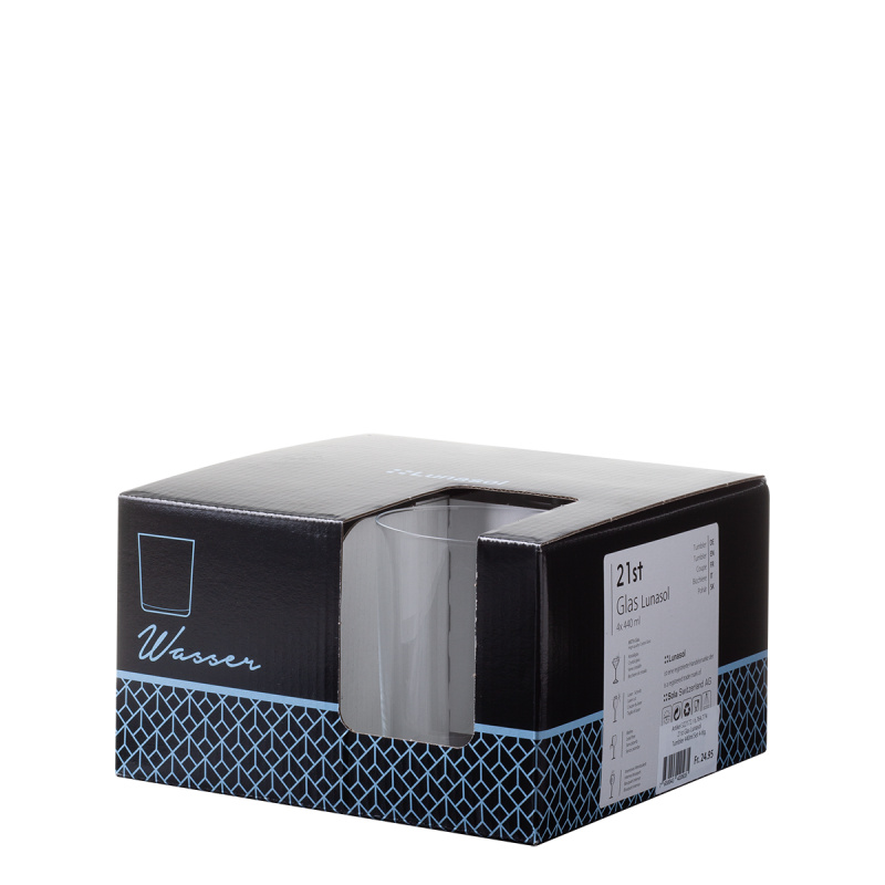 Pahare Tumbler 440 ml 4 buc. - 21st Glas Lunasol