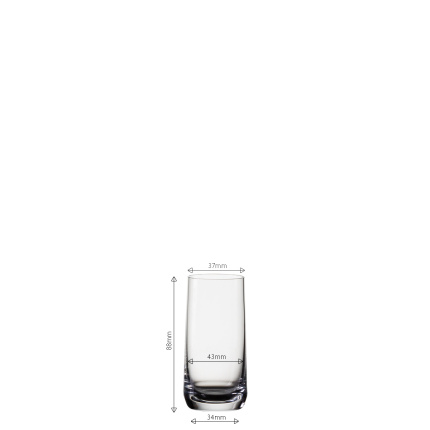 Pahar pentru distilate 50 ml - Univers Glas Lunasol