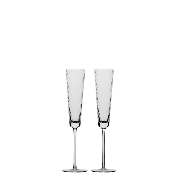 Pahare de șampanie 130 ml set 2 buc - Gaya Glas Premium