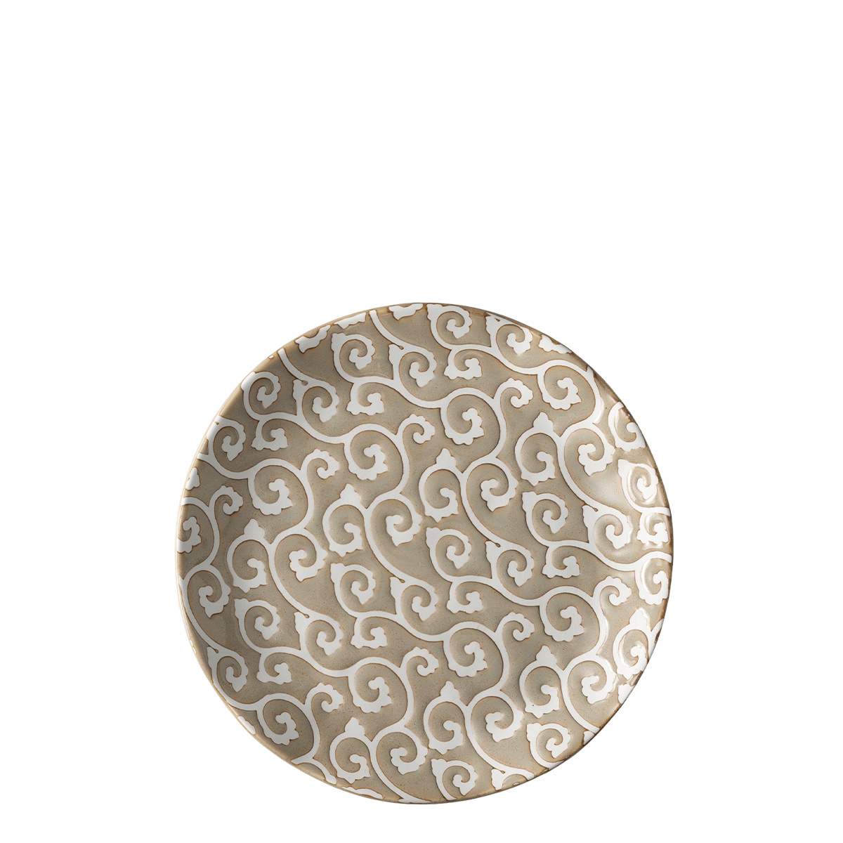 Farfurie întinsă Wavy 20,5 cm | Levante Pearl