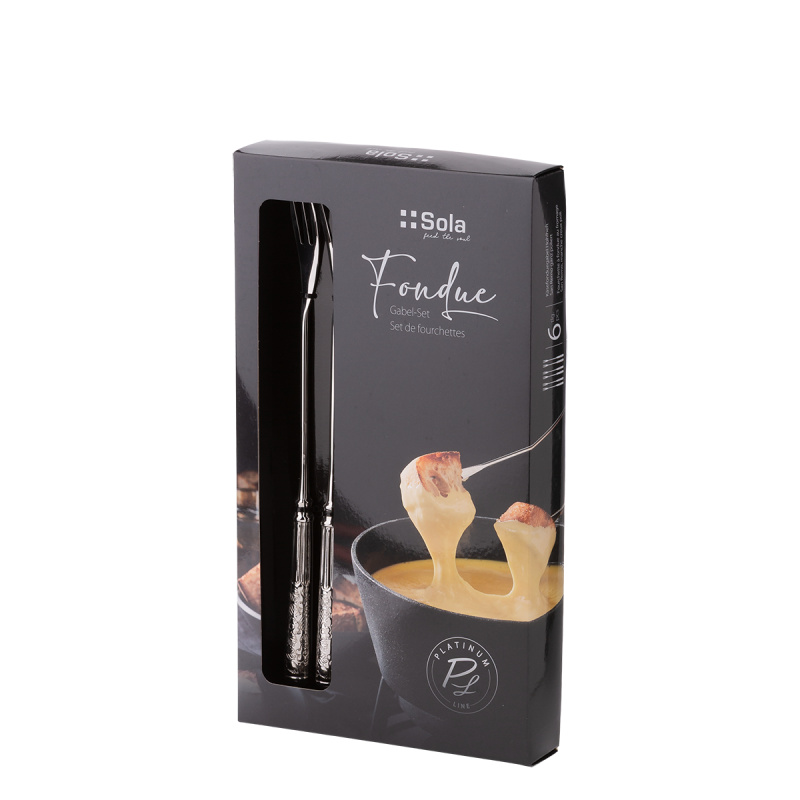 Set furculițe pentru fondue de brânză 6 buc. | San Remo