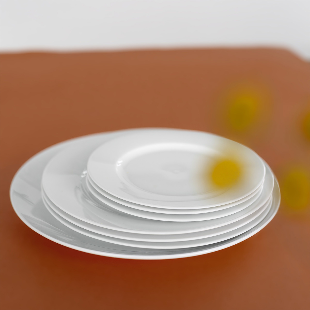 Farfurie întinsă 27 cm set 4 buc - Basic