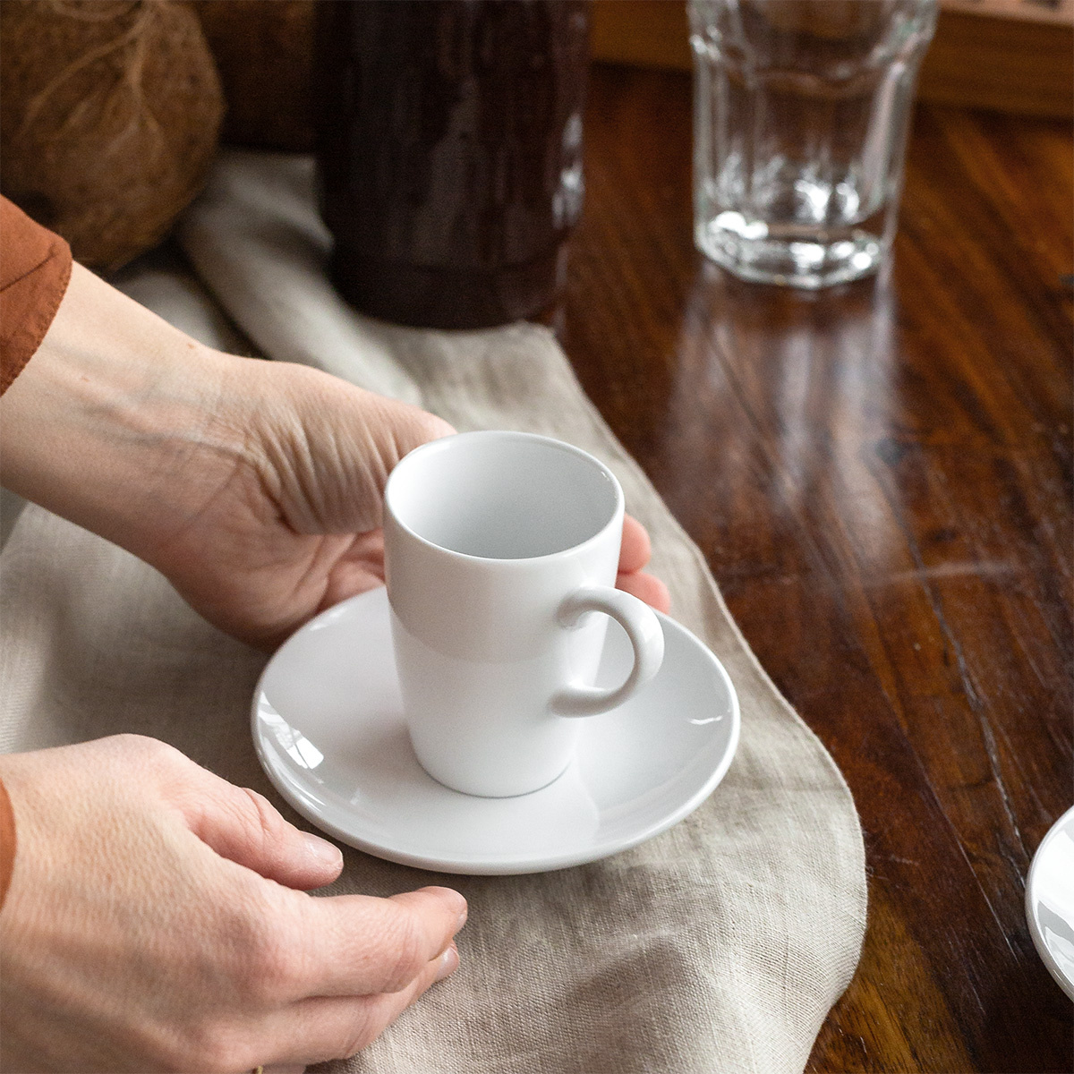 Set pentru espresso 8 piese - Basic