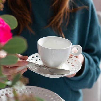 Set de cafea, perforat 12 piese – Flow