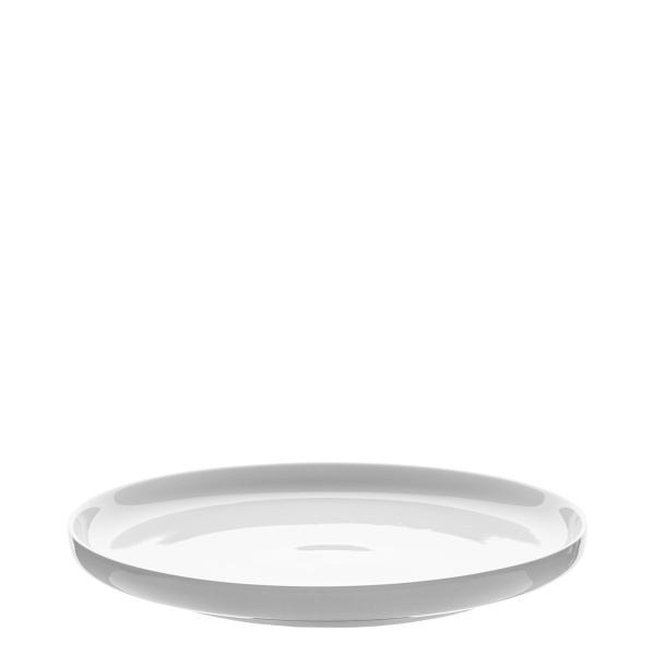Farfurie întinsă Coupe albă 25 cm – Flow