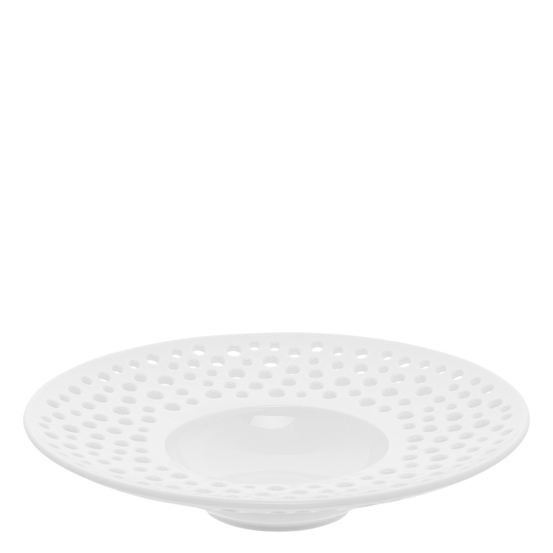 Farfurie adâncă perforată 23,5 cm - Flow
