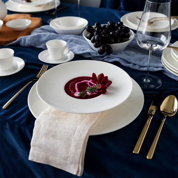Farfurie adâncă gourmet 23,5 cm - Premium Platinum Line