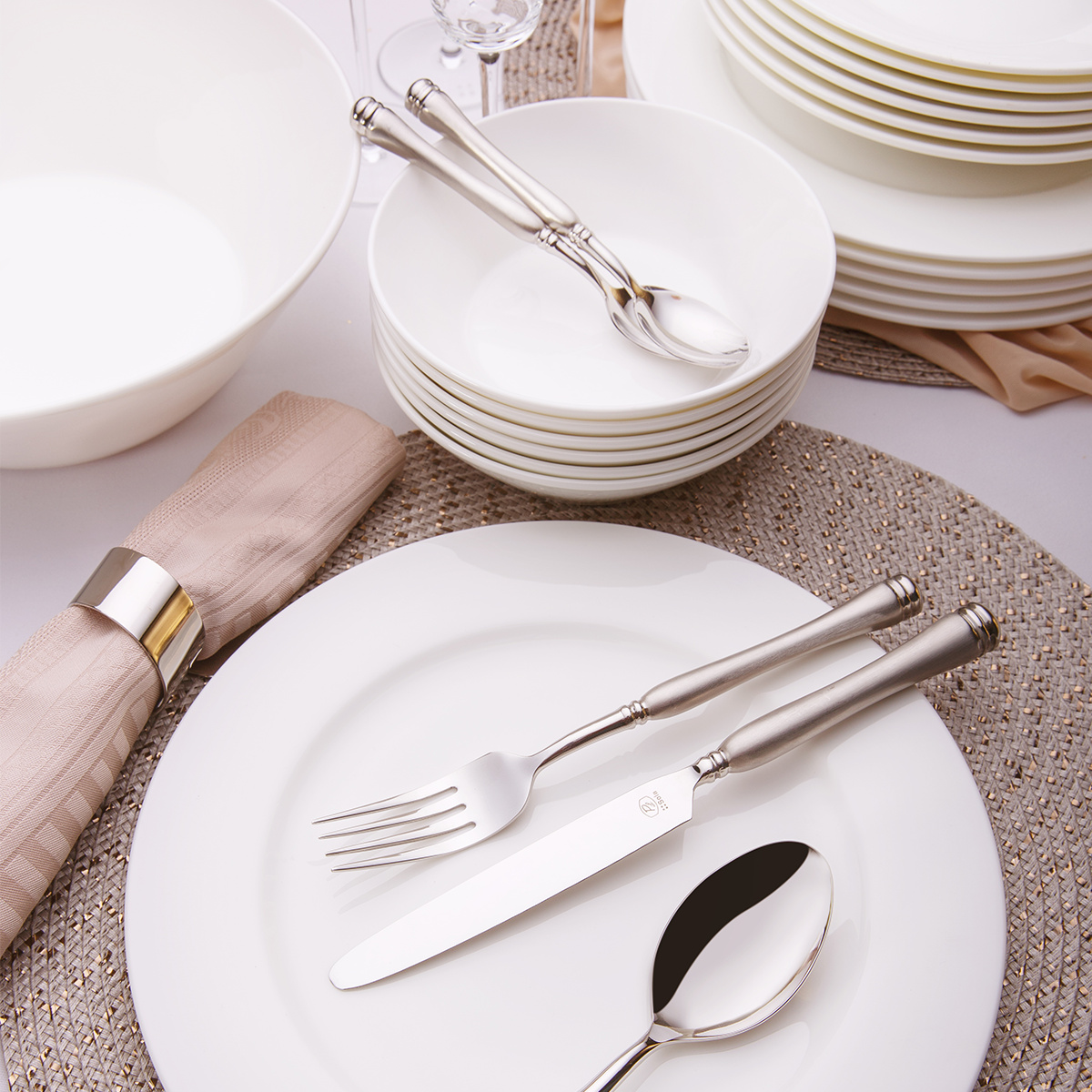 Set porțelan 19 piese – Premium Platinum Line