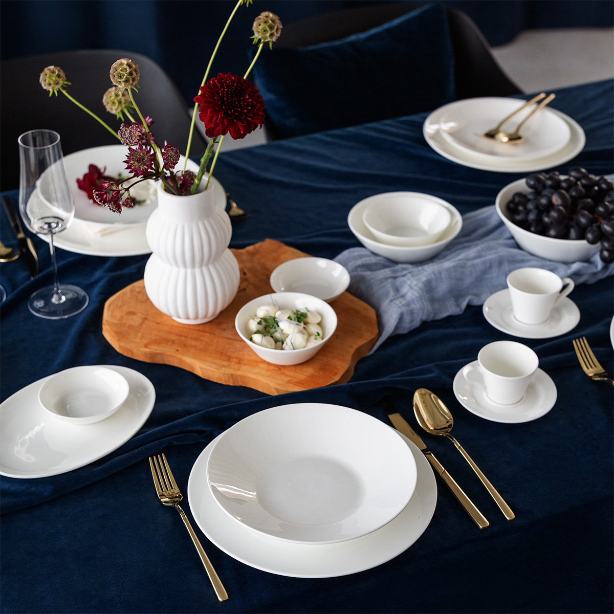 Farfurie adâncă 22 cm - Premium Platinum Line