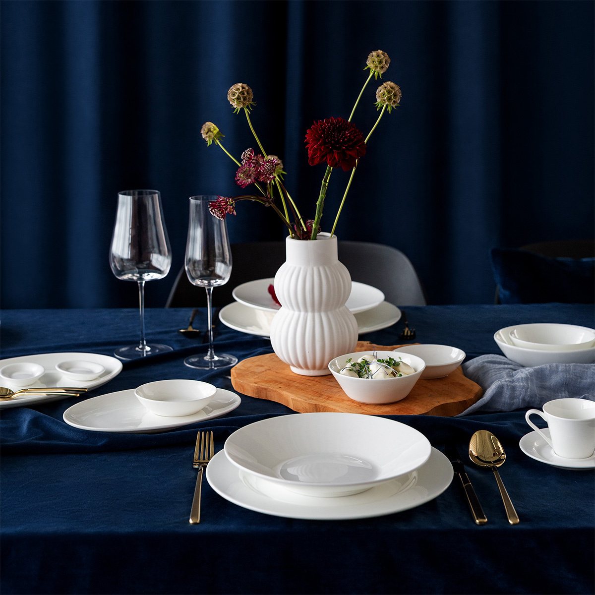 Set porțelan 19 piese – Premium Platinum Line