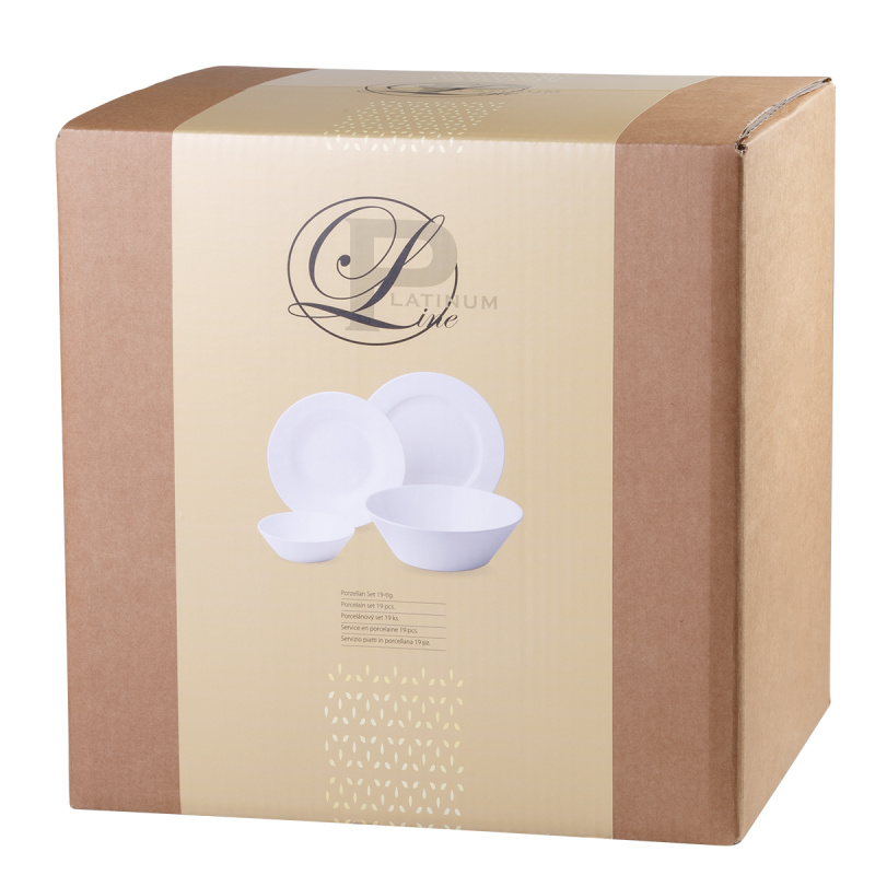 Set porțelan 19 piese – Premium Platinum Line