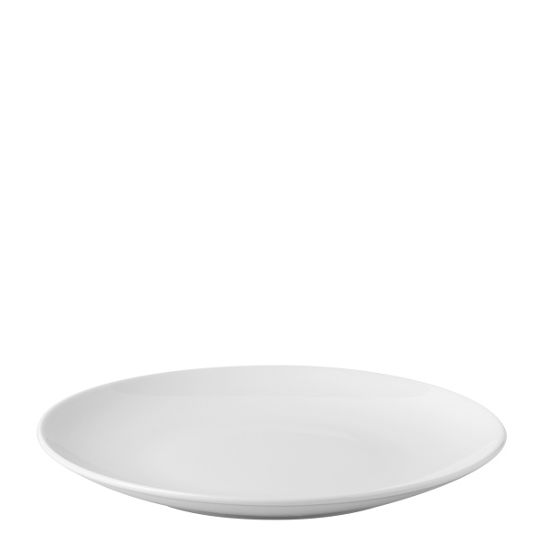 Farfurie întinsă 28 cm Chic Weiss | Lunasol