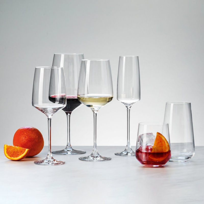 Pahare pentru vin alb 400 ml set 4 buc - Century Glas Lunasol