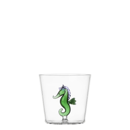 Pahar cu căluț de mare verde | Ichendorf