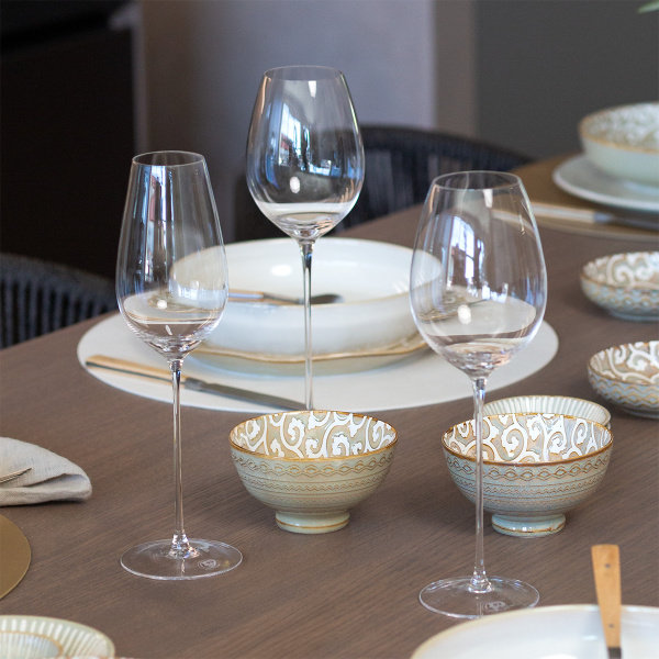 Pahare pentru vin alb 280 ml set 2 buc - FLOW Glas Platinum Line