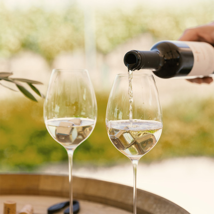 Pahare pentru vin alb 280 ml set 2 buc - FLOW Glas Platinum Line