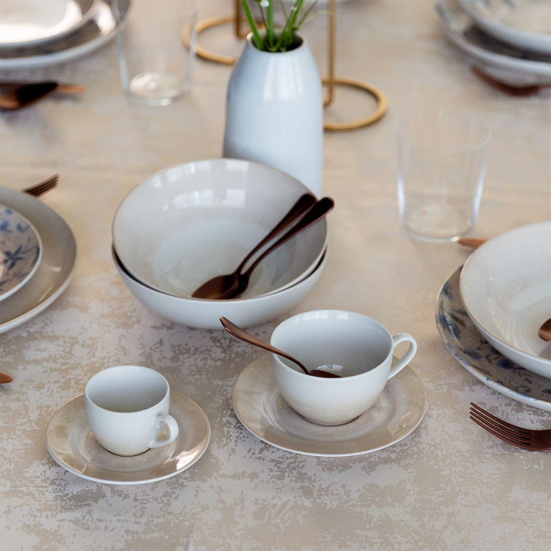 Set de cafea 8 piese | Elements Vulcano Sand