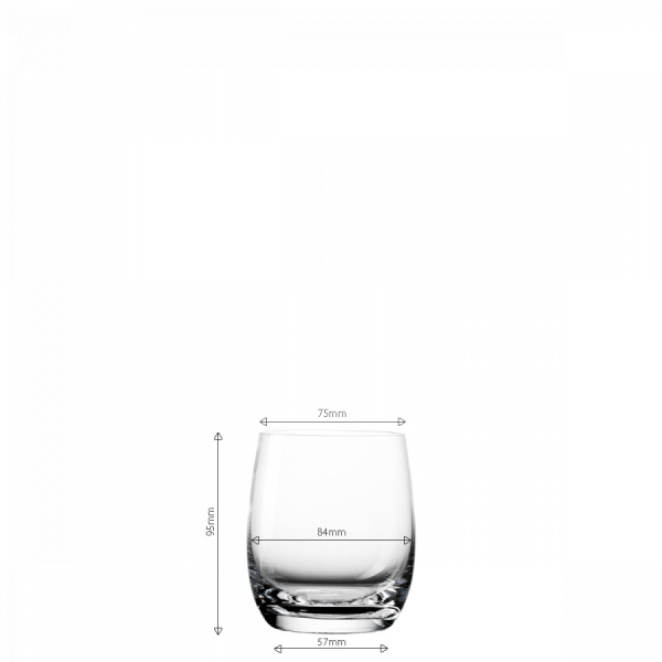 Pahare Tumbler 350 ml set 4 buc - Benu Glas Lunasol META Glass