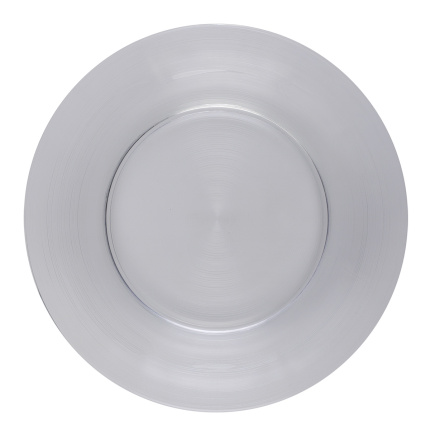 Farfurie întinsă 27 cm set 4 buc - Basic Chic Glas