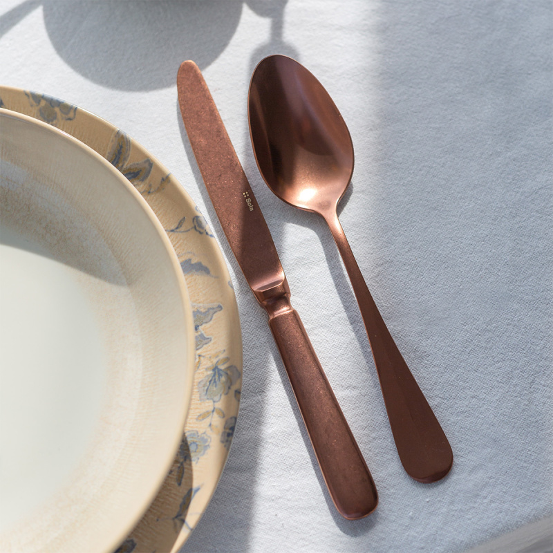 Set tacâmuri 24 buc. - Baguette Vintage cupru