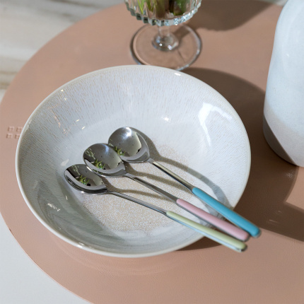 Set 4 lingurițe pentru latte/limonadă - Gallery pastel mix