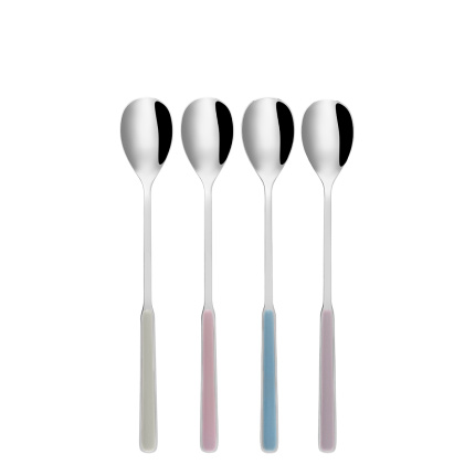 Set 4 lingurițe pentru latte/limonadă - Gallery pastel mix