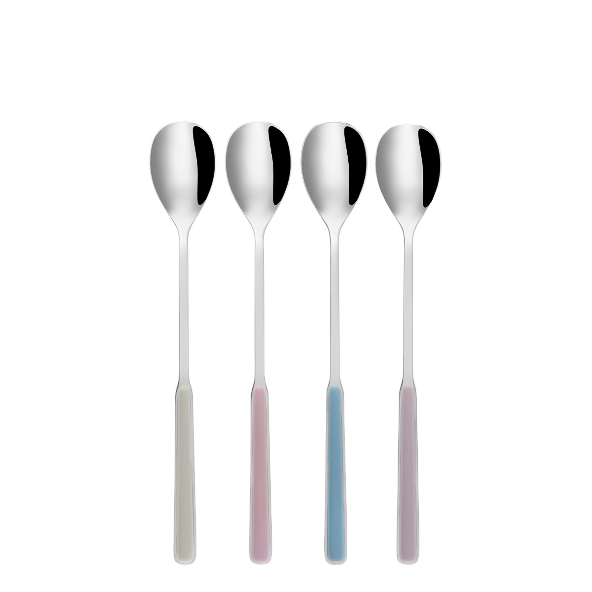 Set 4 lingurițe pentru latte/limonadă - Gallery pastel mix