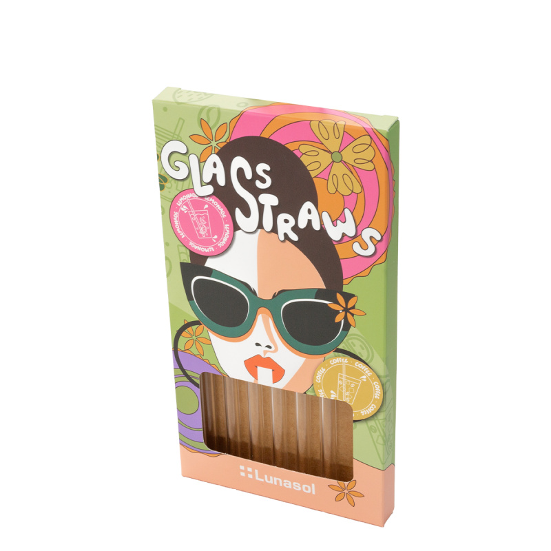Set 6 paie drepte pentru băut