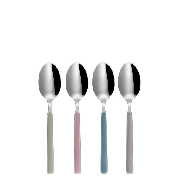Set lingurițe de cafea 4 buc - Gallery pastel mix